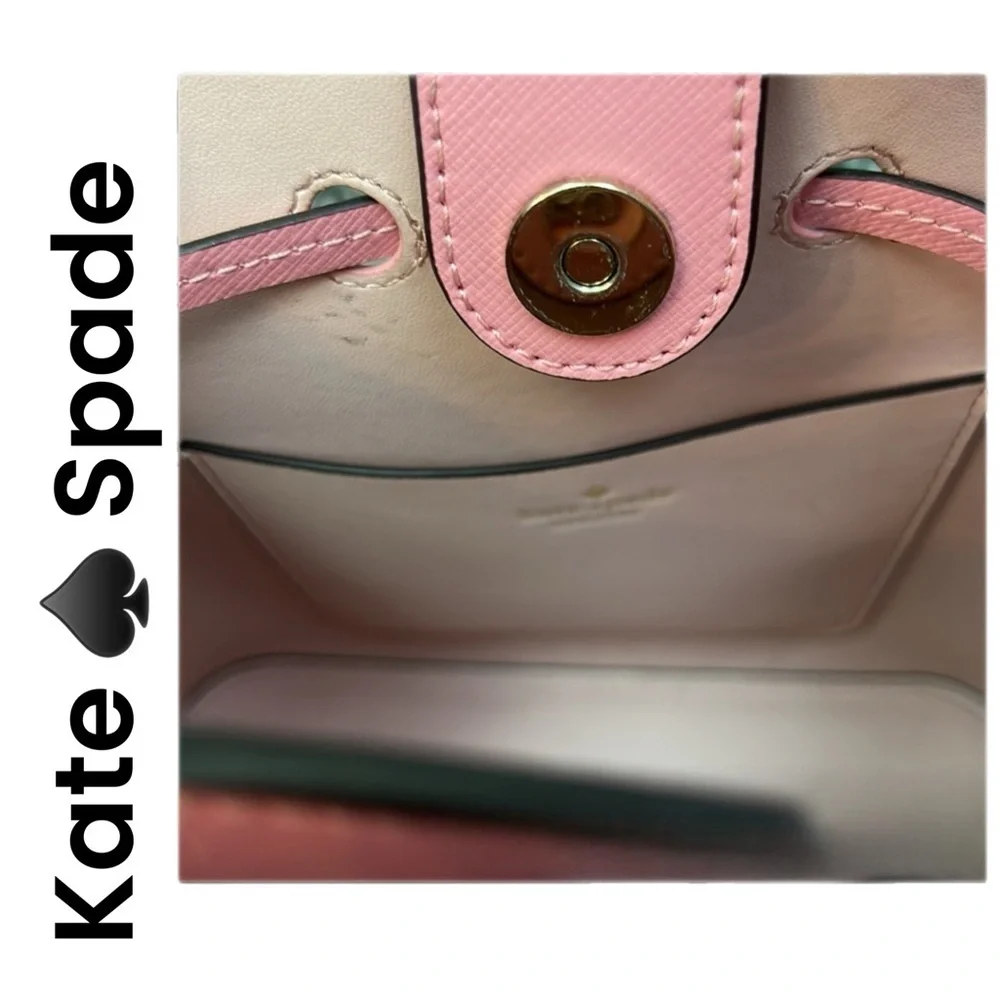 Kate Spade Blush Pink Bucket Shoulder Bag, Rate Find - Practically New! - Picture 11 of 17